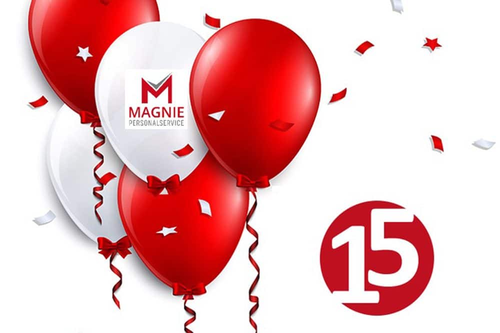15 Jahre Magnie Personalservice e. K.