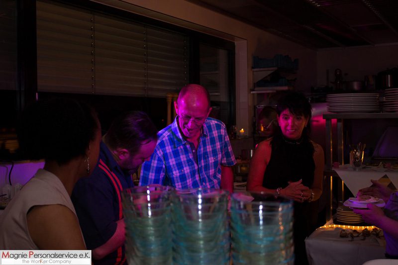 Magnie Personalservice - News - Küchenparty Jubiläum 10 Jahre