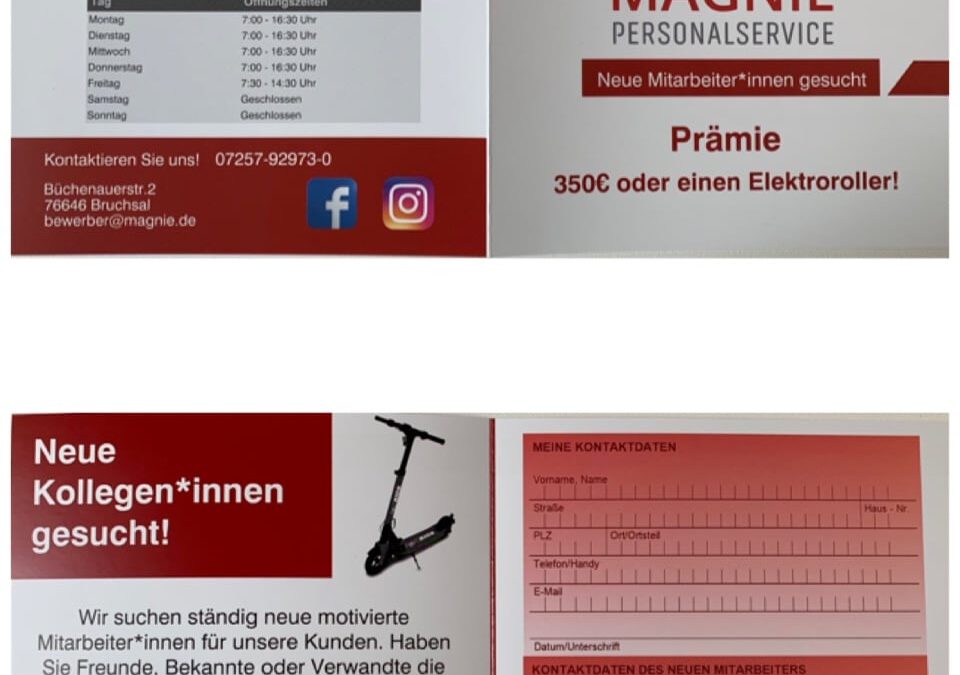 Neue Kollegen*innen gesucht!